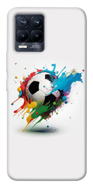Чохол на Realme 8 Football Ball ver3 фото 1 з 1