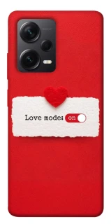 Чохол на Xiaomi Redmi Note 12 Pro+ 5G Love Mode ON фото 1 з 1