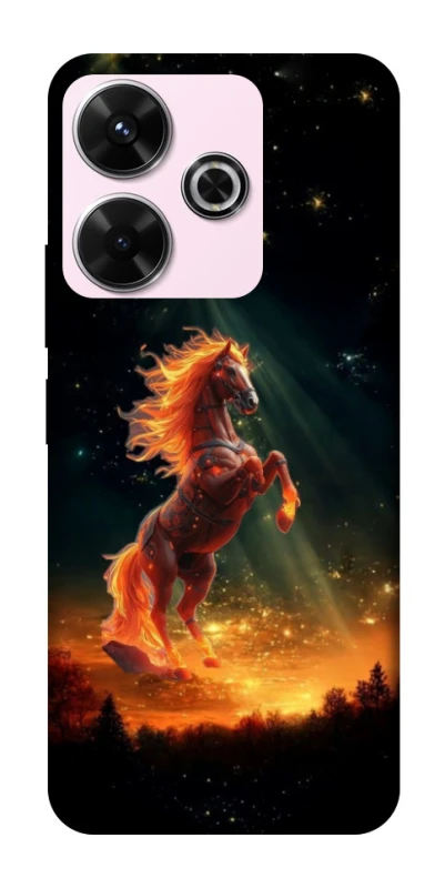 Чохол на Xiaomi Redmi 13 4G Red Fire Horse ver.2 фото 1 з 1