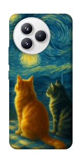 Чохол на Xiaomi Civi 5 Pro Cats under the stars фото 1 Чохол на Xiaomi Civi 5 Pro Cats under the stars фото 1 з 1