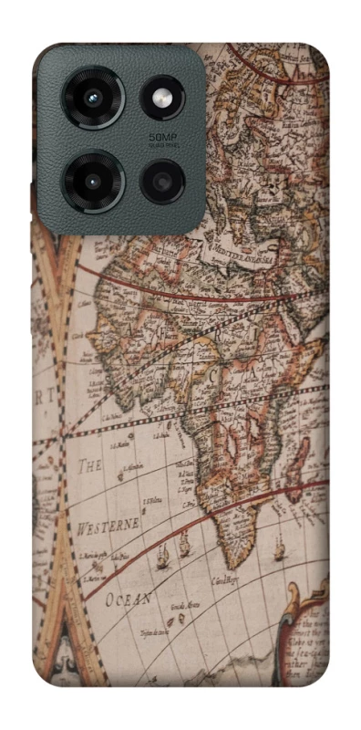 Чохол на Motorola Moto G Power (2025) Карта подорожей фото 1 з 1