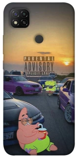 Чохол на Xiaomi Redmi 9C Патрік на перегонах фото 1 з 1