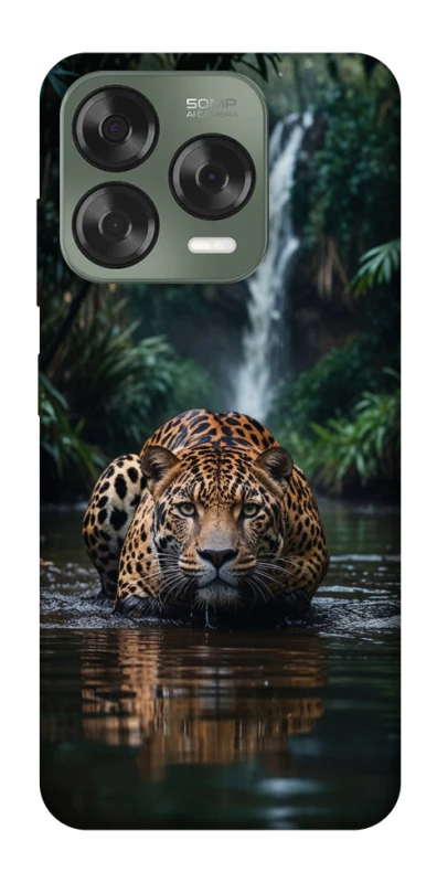 Чохол на ZTE Nubia V70 Design Leopard in water фото 1 з 1