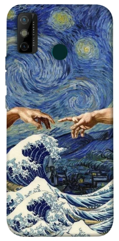 Чохол на TECNO Spark 6 Go Art collage ver.7 фото 1 з 1