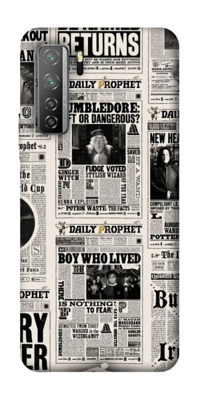 Чохол на Huawei Nova 7 SE Harry Potter newspaper фото 1 з 1