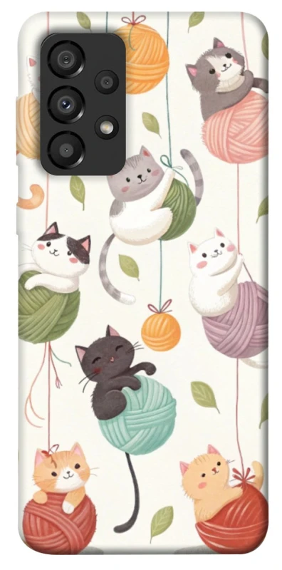 Чехол на Samsung Galaxy A33 5G Funny Kittens фото 1 из 1