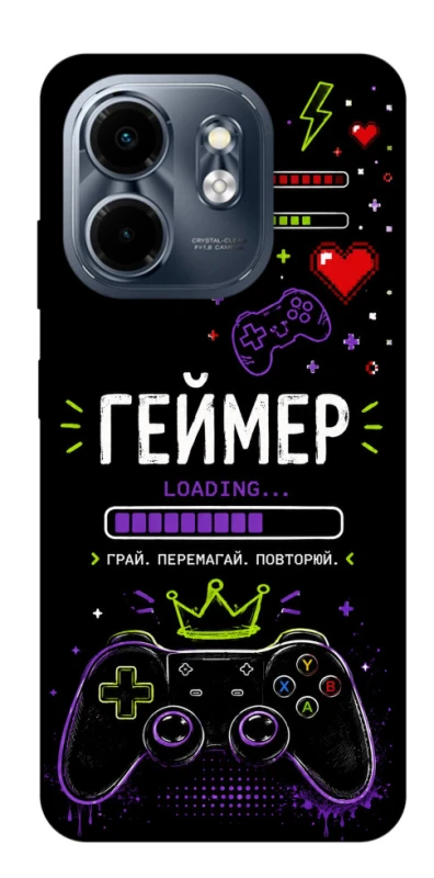 Чехол на Infinix Smart 9 4G / Hot 50i Геймер фото 1 из 1