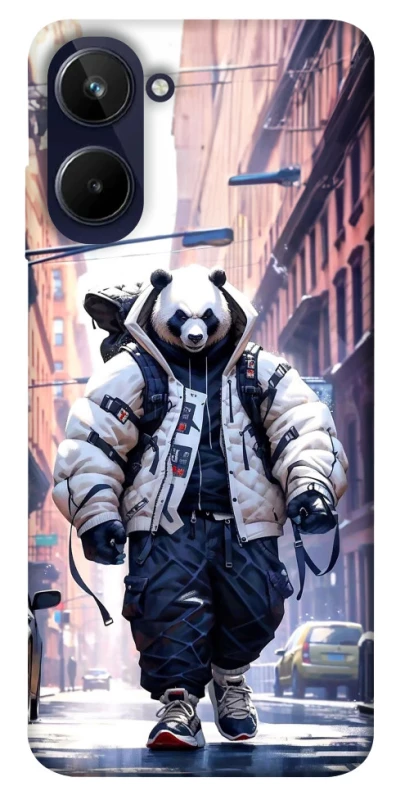 Чохол на Realme 10 4G Панда кур'єр фото 1 з 1