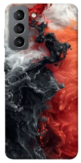 Чохол на Samsung Galaxy S21 FE Black and Red фото 1 з 1