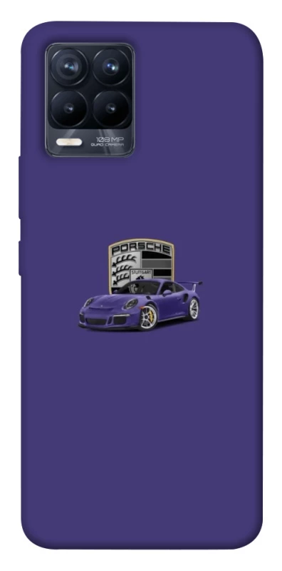 Чехол на Realme 8 Porsche purple фото 1 из 1