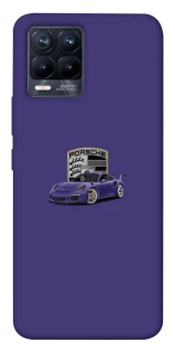 Чехол на Realme 8 Porsche purple фото 1 из 1