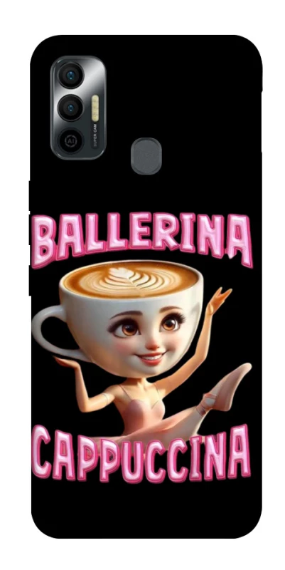 Чехол на TECNO Spark 7 Ballerina Capuchina фото 1 из 1