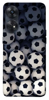 Чохол на Oppo Reno 8T 4G Футбольні м'ячи фото 1 з 1