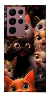 Чохол на Samsung Galaxy S22 Ultra happy cats фото 1 з 1