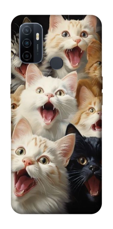 Чехол на Oppo A53 / A32 / A33 Коты фото 1 из 1