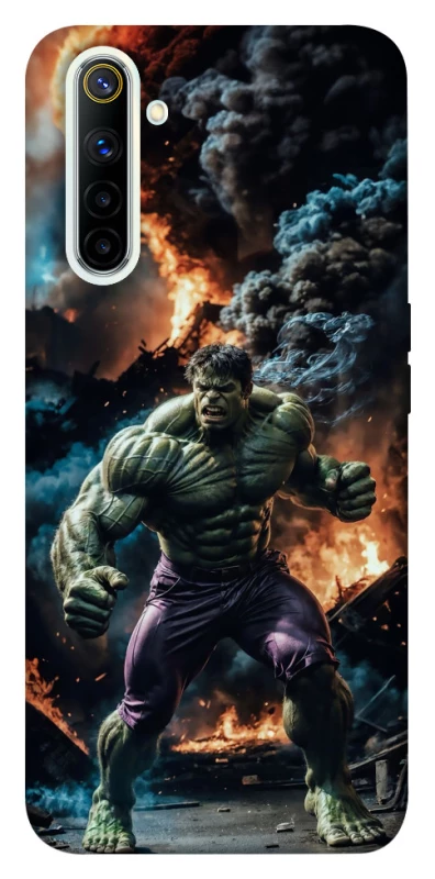 Чехол на Realme 6 Hulk v2 фото 1 из 1