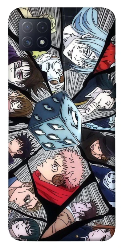 Чохол на Oppo A72 5G / A73 5G jujutsu kaisen v4 фото 1 з 1