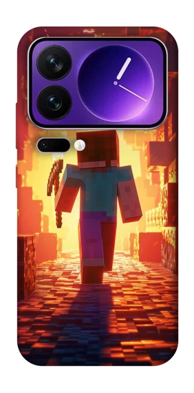 Чохол на Xiaomi 17 Pro Max Minecraft adventure фото 1 з 1