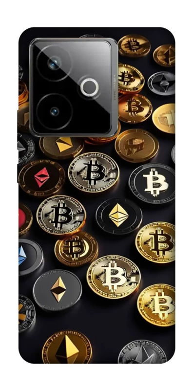 Чехол на Realme GT 7T Many coins фото 1 из 1