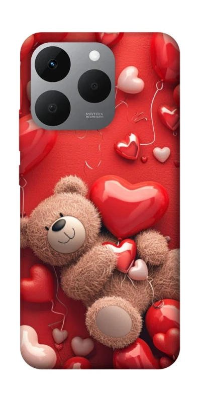 Чохол на Realme 15T bear in hearts фото 1 з 1