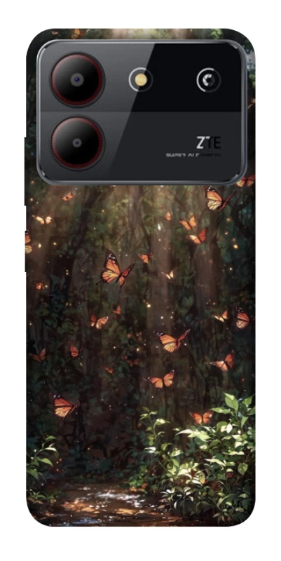 Чохол на ZTE Blade A54 4G butterfly фото 1 з 1