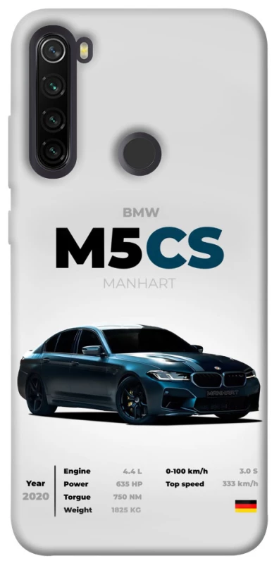 Чехол на Xiaomi Redmi Note 8T BMW M5 CS фото 1 из 1