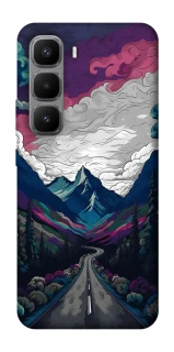 Чехол на Infinix Hot 60 Pro+ Нарисованные горы фото 1 из 1