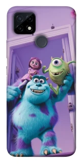 Чохол на Realme C21Y Monsters friends фото 1 з 1
