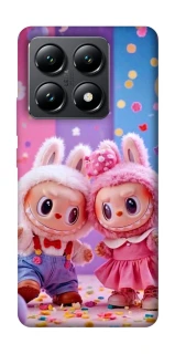 Чехол на Xiaomi 14T Labubu twins ver.3 фото 1 из 1