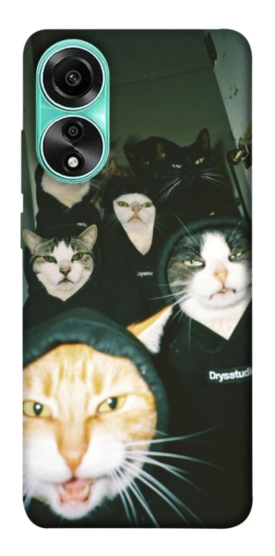 Чехол на Oppo A78 4G Сatsss фото 1 из 1