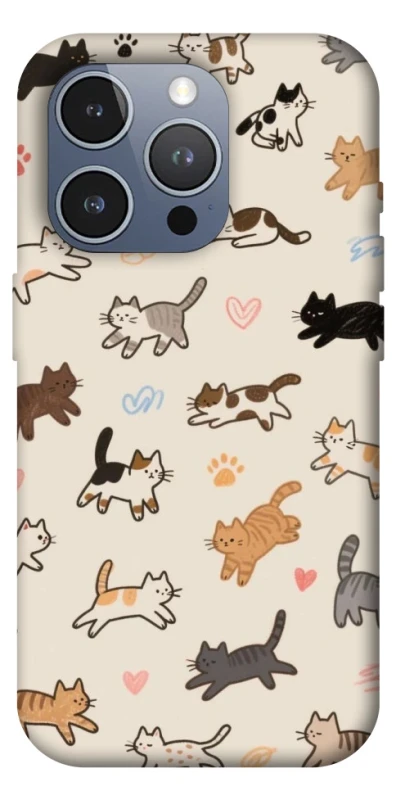 Чохол на Apple iPhone 16 Pro Max Cat style ver.2 фото 1 з 1
