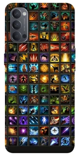 Чехол на Oppo Reno 4 Abilities menu ver.3 фото 1 из 1