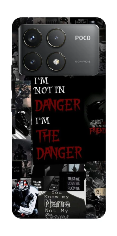 Чохол на Xiaomi Poco F6 Pro Danger collage фото 1 з 1