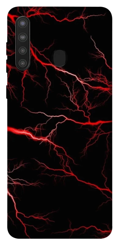 Чохол на Samsung Galaxy A21 Червона молнія фото 1 з 1