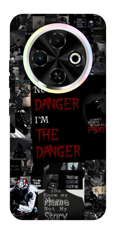 Чохол на TECNO Spark 30C Danger collage фото 1 з 1