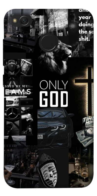Чохол на Xiaomi Redmi 4X Only God фото 1 з 1