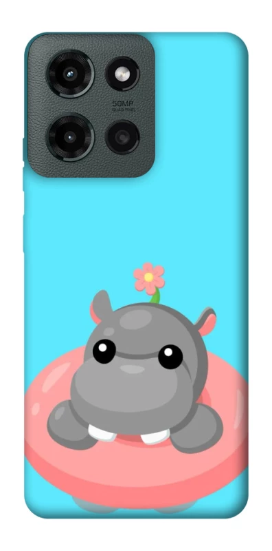 Чохол на Motorola Moto G Power (2025) Adopt Me Hippo Floatie фото 1 з 1