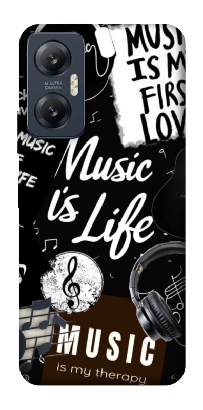 Чохол на Infinix Hot 20 5G Music is Life фото 1 з 1