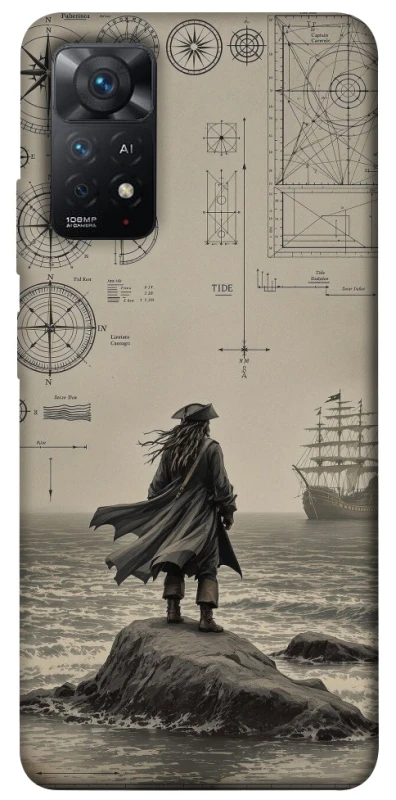 Чохол на Xiaomi Redmi Note 11 Pro 4G/5G Captain Jack Sparrow фото 1 з 1