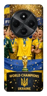 Чохол на Xiaomi Poco C75 UA-Football ver.5 фото 1 з 1