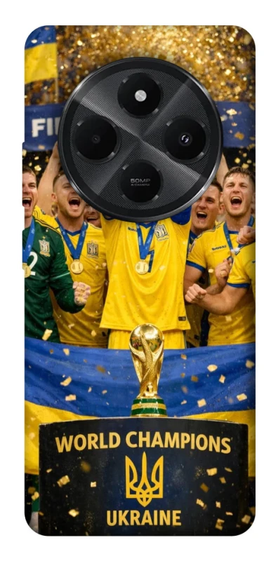 Чехол на Xiaomi Redmi A3 Pro UA-Football ver.5 фото 1 из 1