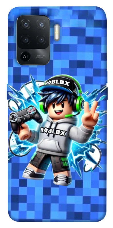 Чохол на Oppo Reno 5 Lite Roblox collage ver.6 фото 1 з 1