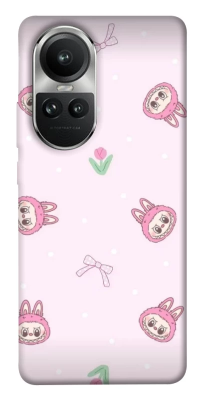 Чохол на Oppo Reno 10 Labubu Flower фото 1 з 1