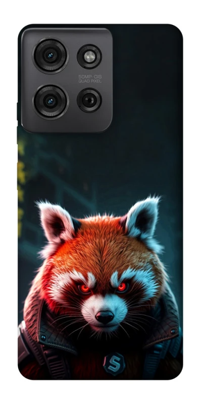 Чохол на Motorola Moto G75 Cyber Red Panda фото 1 з 1