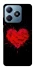 Чохол на Realme C63 Splash heart фото 1 з 1
