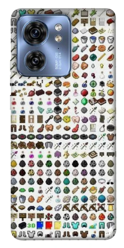 Чехол на Motorola Edge 40 Minecraft v2 фото 1 из 1