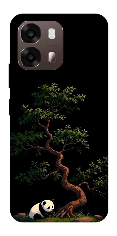 Чехол на Oppo A6 Panda and tree фото 2 из 2