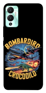 Чехол на Infinix Hot 12 Play Bombardino Crocodilo v2 фото 1 из 1
