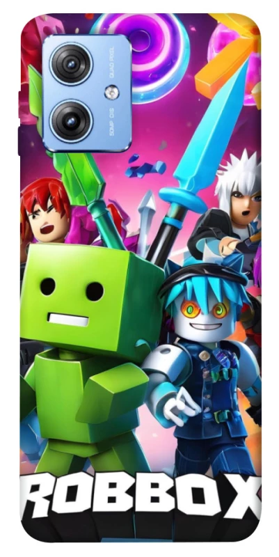 Чохол на Motorola Moto G84 Roblox gaming heroes фото 1 з 1