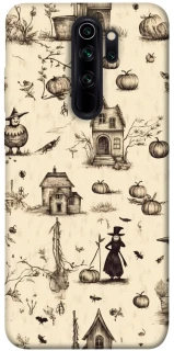 Чехол на Xiaomi Redmi Note 8 Pro Halloween aesthetic ver.1 фото 1 из 1